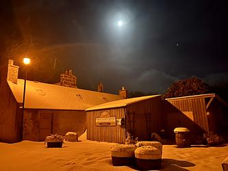 Moon & Snow by Karima Hammadi